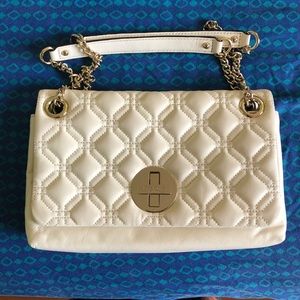 kate spade cynthia quilted clutch bag purse